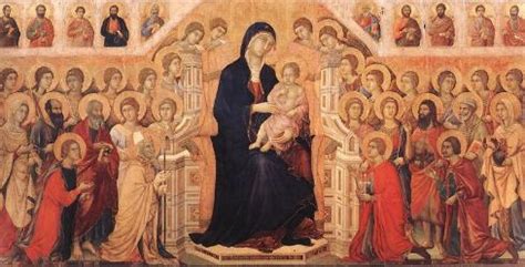  La Maestà de Duccio: Un Ícono Bizantino en la Toscana Renacentista