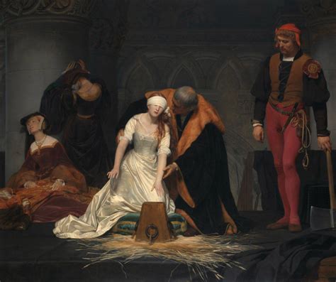  The Execution of Lady Jane Grey una dramática visión del destino y la fragilidad humana!